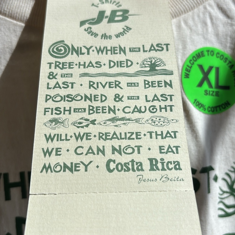 J Brand Green and White T shirt Short Sleeve